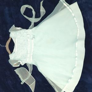 3T teal formal dress